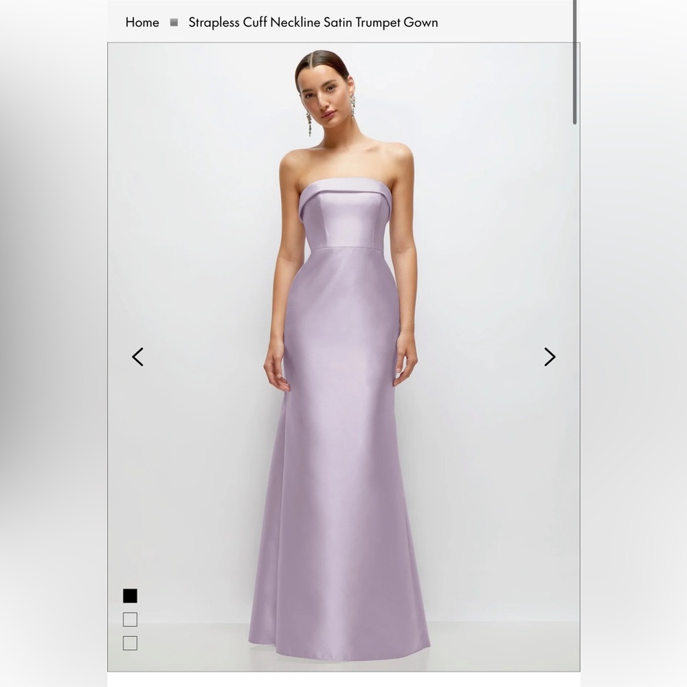 Brand new with tags gorgeous Dessy Lilac bridesmaid dress